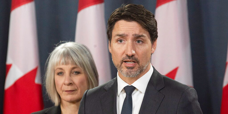 Trudeau preocupado por aumento de los casos de COVID-19