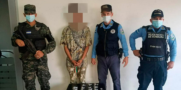 Capturan a pandillero por tráfico de droga