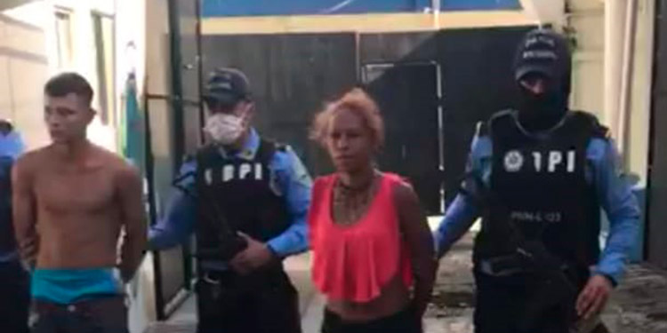 “Mareros” detenidos con arma y marihuana
