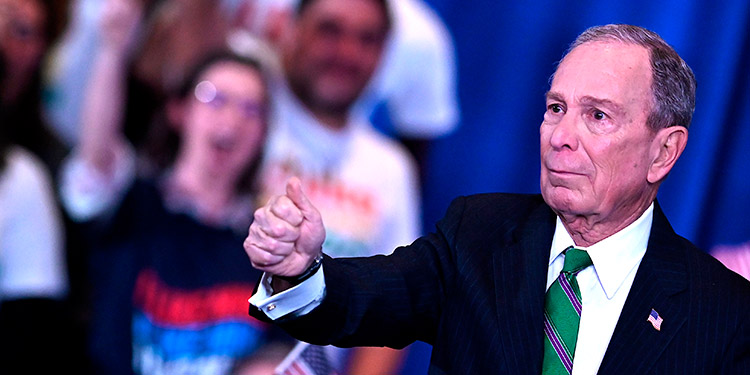 Bloomberg apoya a Biden en Florida