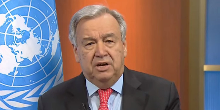Guterres pide que se tome en serio informe