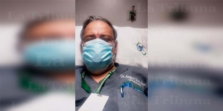 Vicepresidente del CMH es ingresado a hospital por sospecha de COVID-19