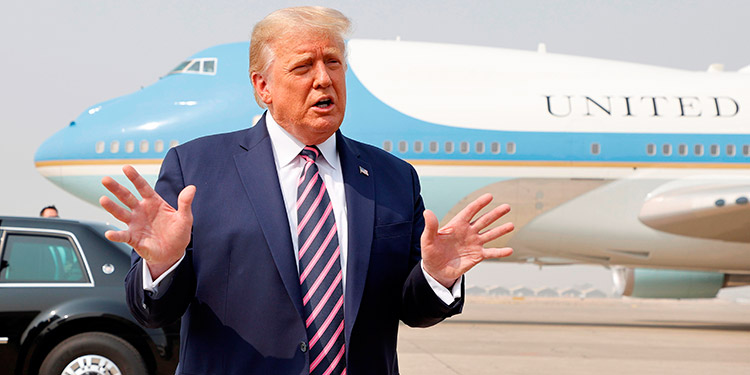 Trump amenaza a Irán con un ataque ‘mil veces’ mayor si agrede a EEUU