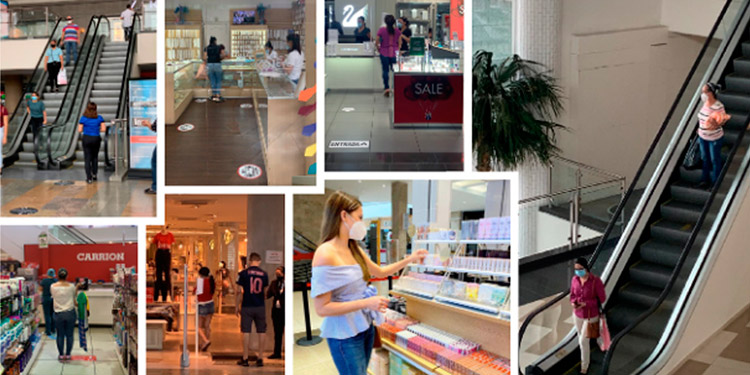 Sin contagios en pilotaje de Centros Comerciales