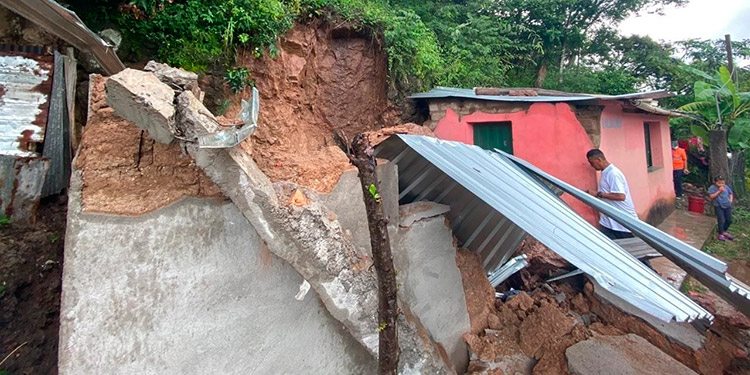 Copeco confirma más de 500 personas afectadas por las lluvias