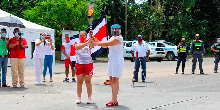 Costa Rica realiza recorrido virtual de la Antorcha Centroamericana