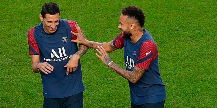 Neymar Di María y Paredes son los positivos del PSG según L'Equipe