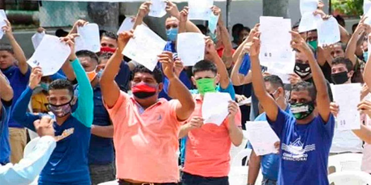 Gobierno de Nicaragua saca de la cárcel a más de 800 reos con condenas firmes