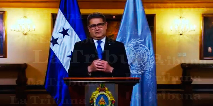 Presidente Hernández ante la ONU: con el COVID-19 debemos buscar nuevas ideas