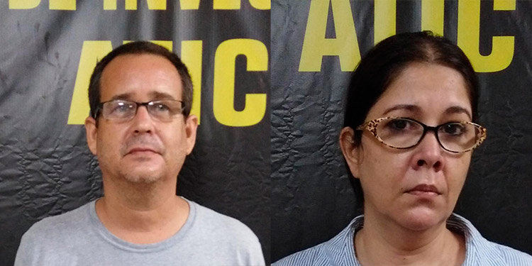 Mandan a prisión a pareja prófuga por lavado de activos