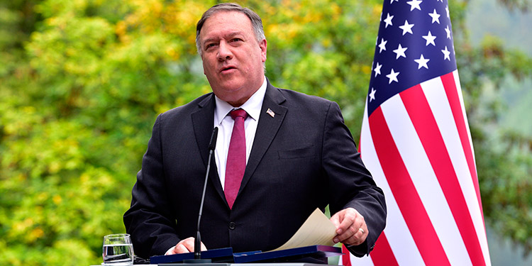 Pompeo afirma que ley contra opositores en Nicaragua amenaza elecciones de 2021