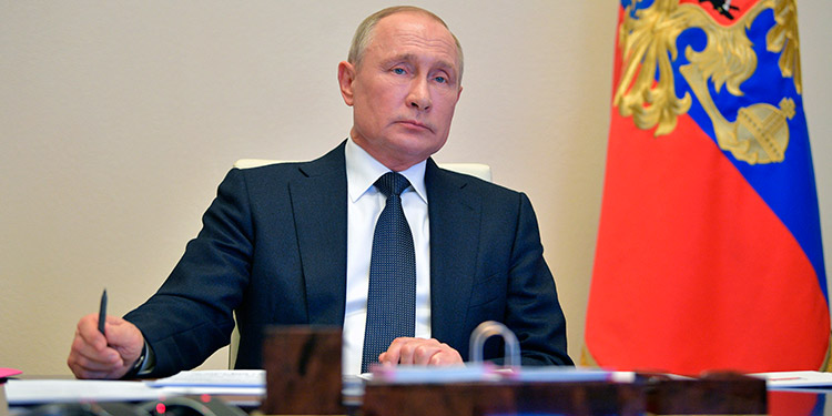 Putin tacha de ‘infundadas’ acusaciones a Rusia en el caso Navalni