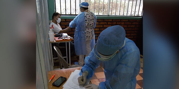 Instalan centro de triage en Sabanagrande