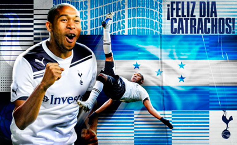 Tottenham felicita a los hondureños en su Día de Independencia