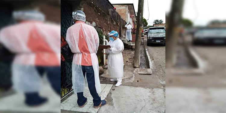 Incremento de casos por Dengue y COVID-19 en la colonia 3 de Mayo en la capital