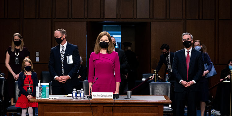 Senado de EEUU revela sus divisiones ante jueza nominada por Trump a la Corte Suprema