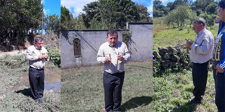 David Zelaya, experto en Radioestesia que ha descubierto más de 600 pozos de agua