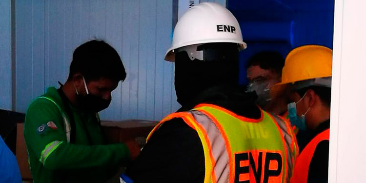 Inspeccionan primeros cinco contenedores