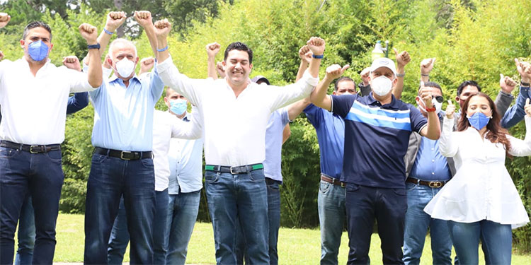 Juan Diego Zelaya ungido como candidato a alcalde de Tegucigalpa
