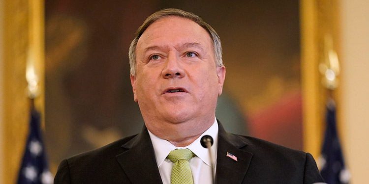 Pompeo reduce breve visita a Asia tras hospitalización de Trump
