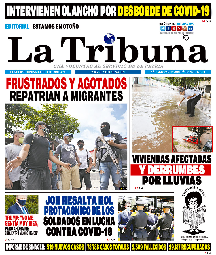 FRUSTRADOS Y AGOTADOS REPATRIAN A MIGRANTES