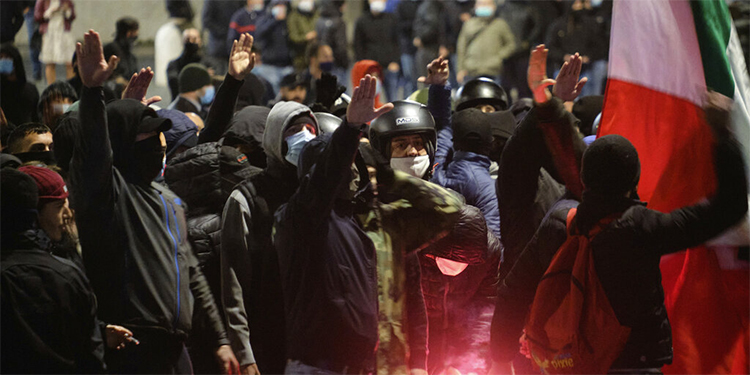 Nuevas protestas en Europa contra restricciones por pandemia
