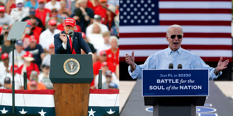 Economía y COVID-19 centran duelo Biden-Trump por Florida en recta final