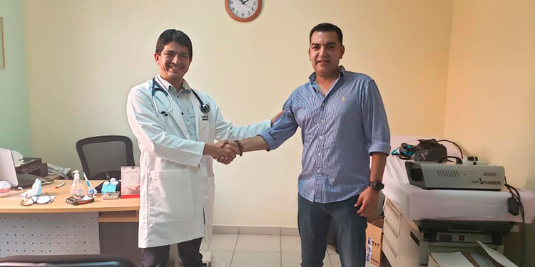 Alcalde supera el coronavirus