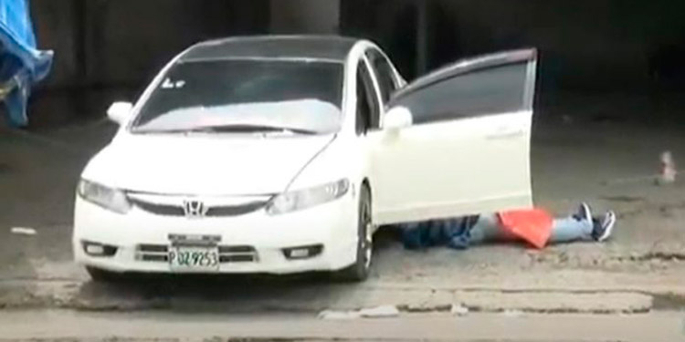 Pandilleros matan taxista a balazos