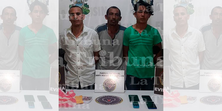 Capturan a tres integrantes de grupo delictivo en Colón