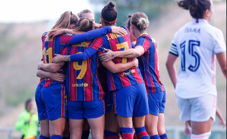Barcelona golea al Real Madrid