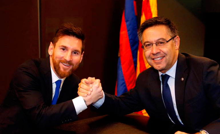 "Messi es la clave de este nuevo proyecto", dice Bartomeu
