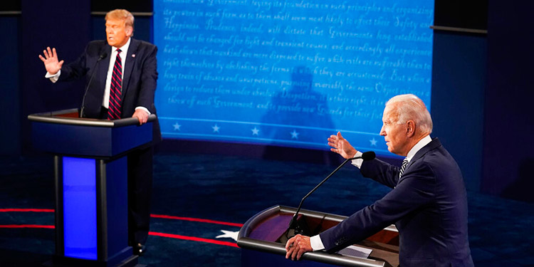 Biden dice aceptará debate con Trump si médicos lo aprueban