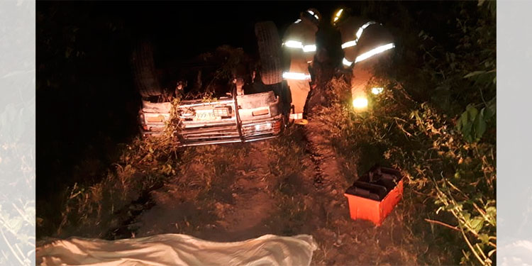 Hombre muere calcinado tras fatal accidente en Olancho