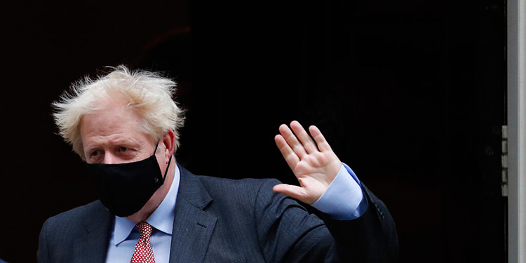Boris Johnson, a punto de anunciar el reconfinamiento de Inglaterra