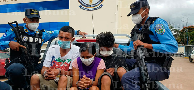 Capturan a tres miembros de la pandilla 18 por distintos delitos en la capital