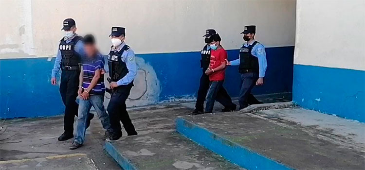 Detienen a dos sospechosos del delito de violación en Intibucá