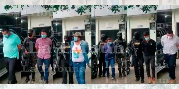 Policías entre los integrantes de banda criminal capturada en Santa Bárbara
