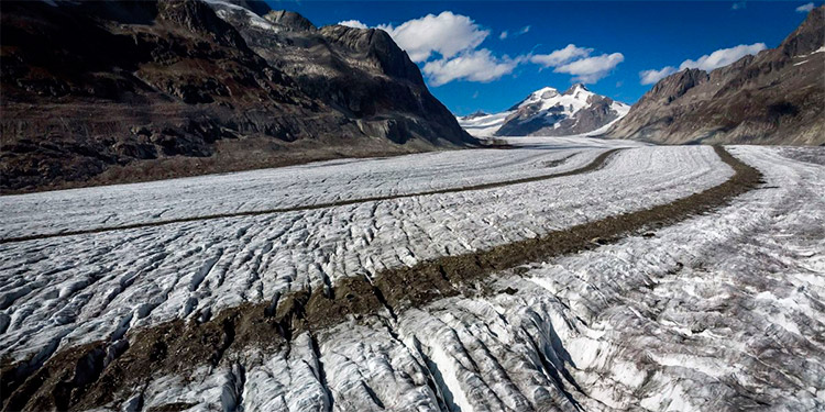 Los glaciares suizos se derriten a un ritmo preocupante