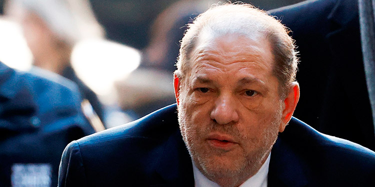 La Fiscalía de Los Ángeles acusa a Harvey Weinstein de tres violaciones más