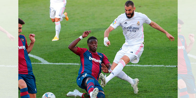 Real Madrid sin problemas para vencer al Levante