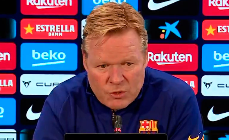Koeman: "Queremos a Eric García pero económicamente es complicado"