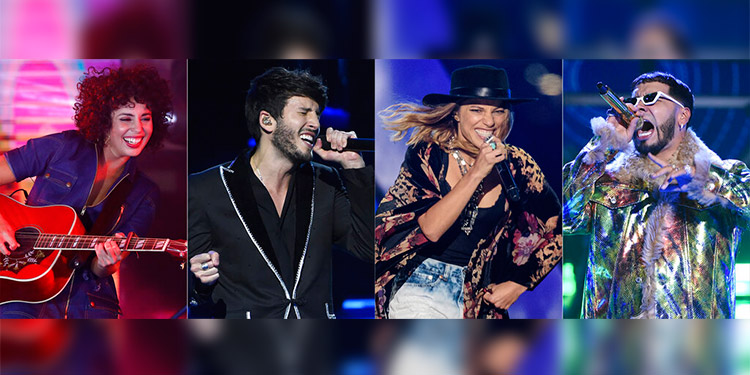 Anuel, Raquel Sofía, Nova y Yatra actuarán en Latin Grammy