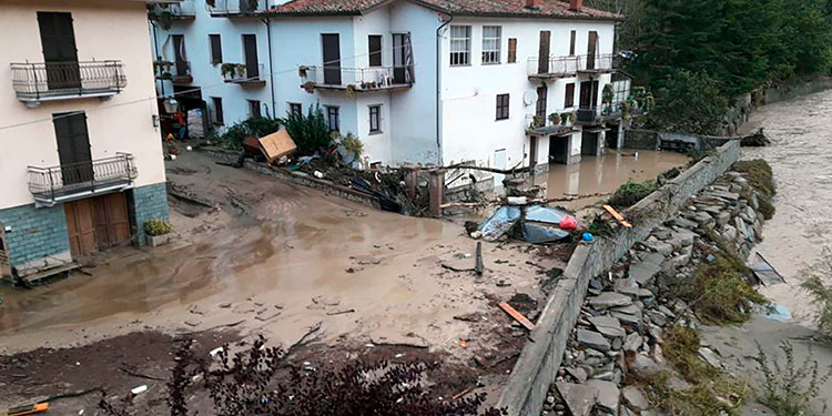 Dos muertos y 16 desaparecidos por el mal tiempo en el norte de Italia