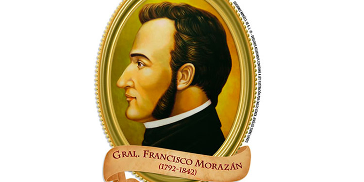 En homenaje a Francisco Morazán en la fecha de su nacimiento hoy