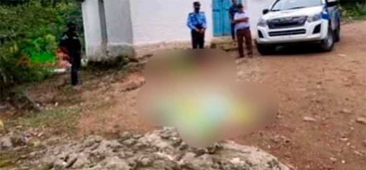 Lanzan cadáver de niño de 11 años frente a iglesia católica en Santa Bárbara