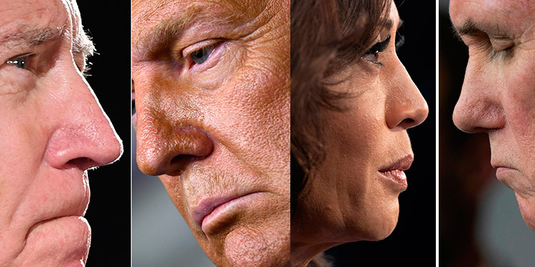 El cortés "debate de los vicepresidentes" contrasta con el caótico choque Trump-Biden