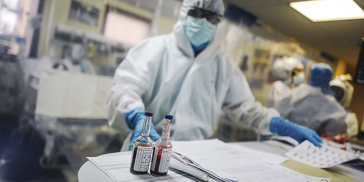 Sangre tipo O podría ofrecer cierta protección contra la infección por COVID