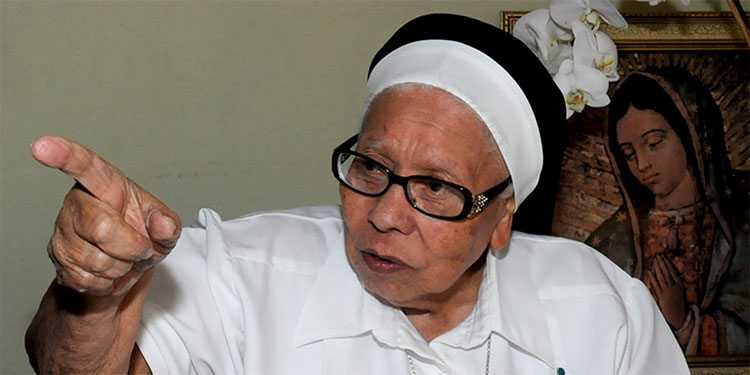 Sor María Rosa en estado grave