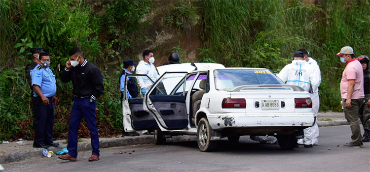 Sicarios matan a taxista en la residencial La Cañada